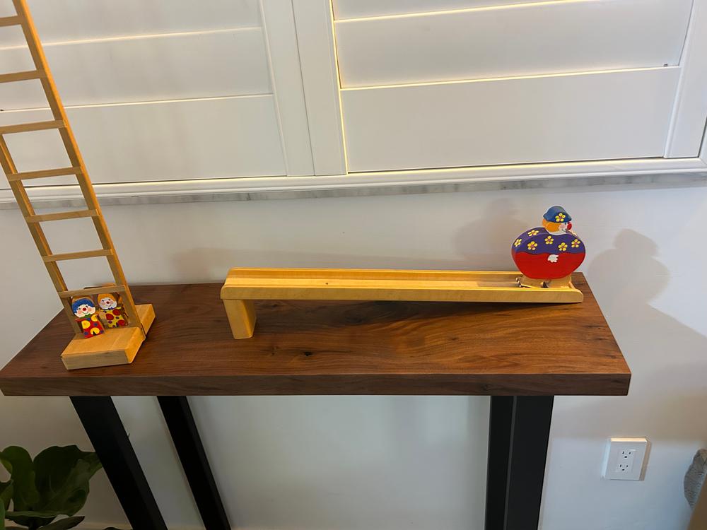 Solid Wood Narrow Console Table - Customer Photo From Myriam Ochart