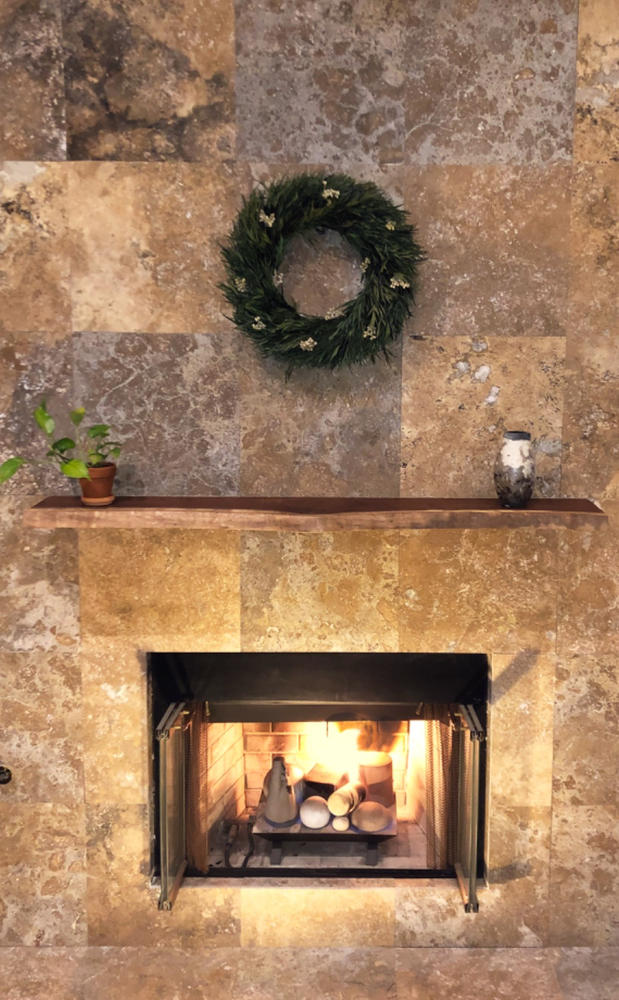 Live Edge Walnut Floating Shelf - Customer Photo From Dare Mitchell