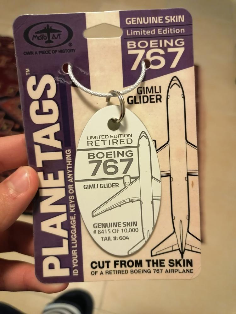 Boeing 767 (Gimli Glider)  Tail# 604 - Customer Photo From Tariq Usher