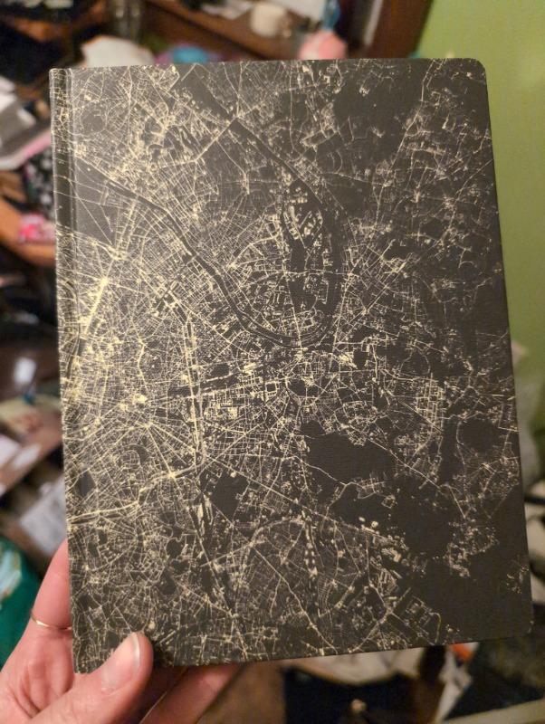 Paris at Night Dark Matter Notebook - Customer Photo From Mary Wharton
