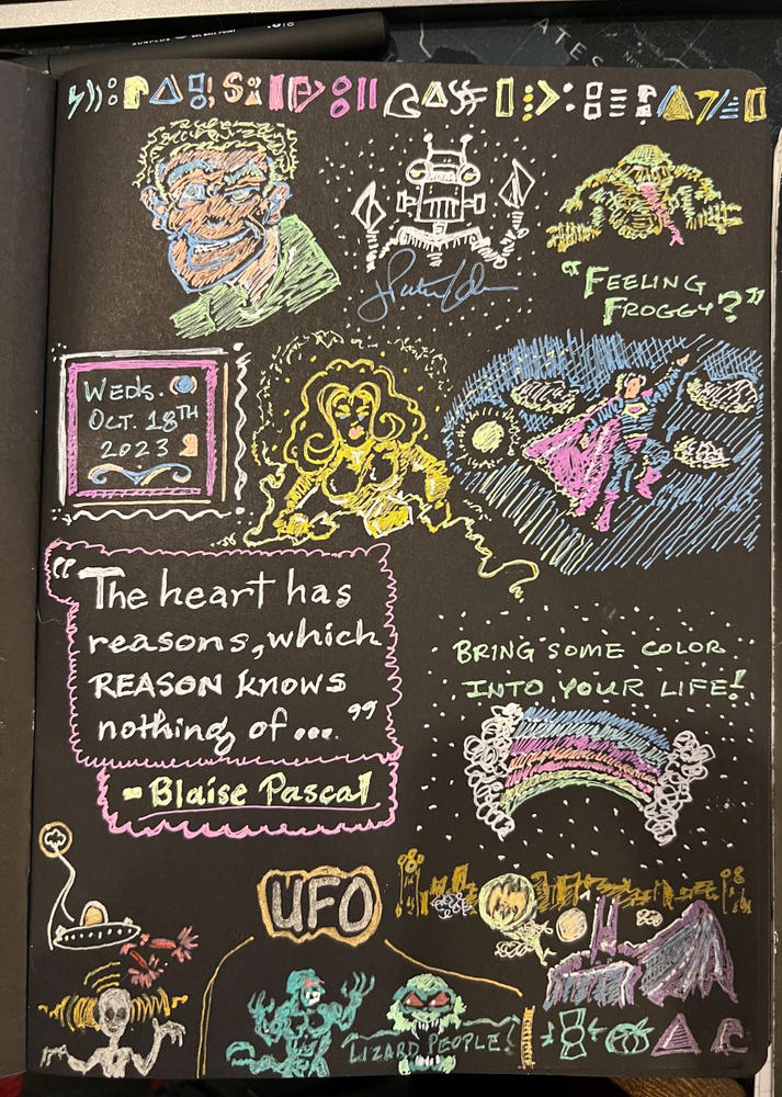 Firefly Meadow Dark Matter Notebook - Customer Photo From Patrick Landers