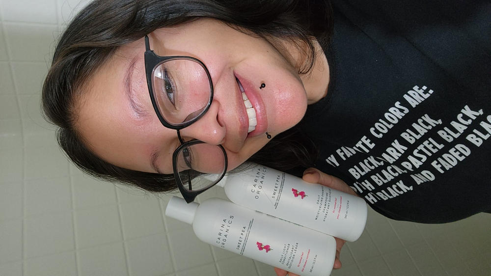 Sweet Pea Daily Light Conditioner - Customer Photo From Mariana Cortez