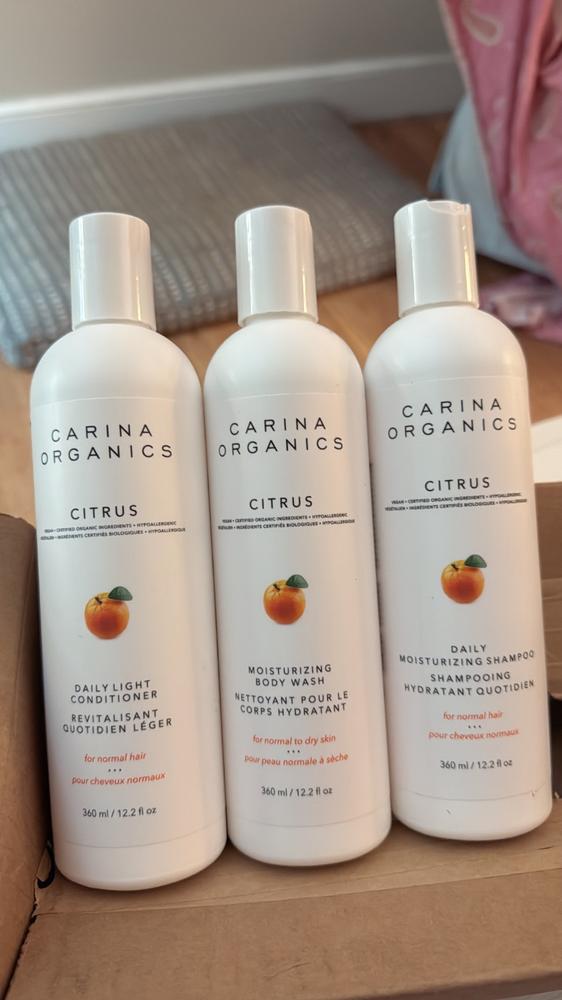 Citrus Daily Moisturizing Body Wash - Customer Photo From Emily Nobles