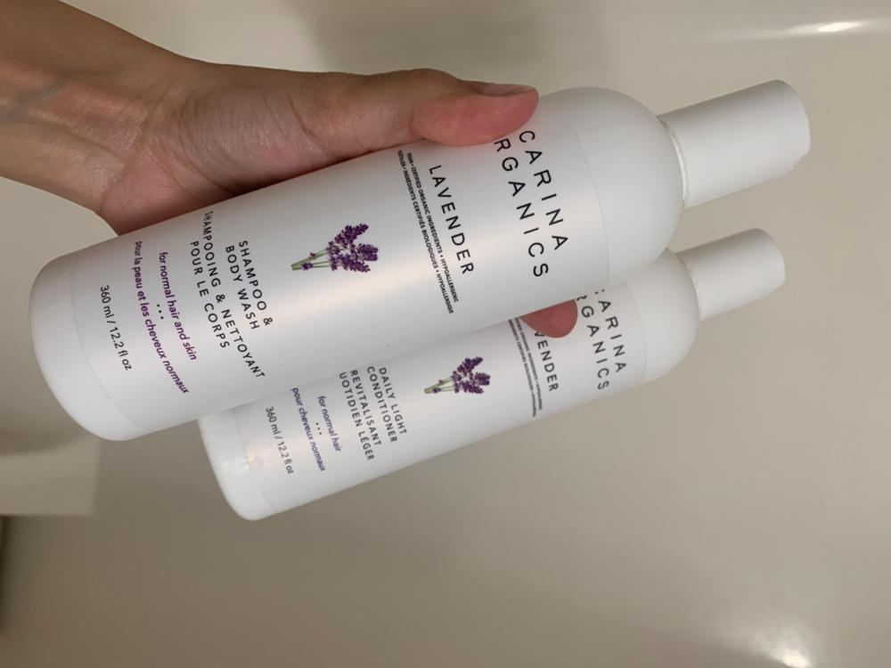 Lavender Shampoo and Body Wash - Customer Photo From Christine Young