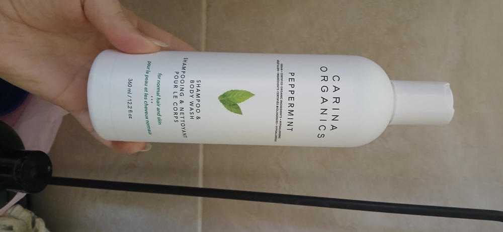 Peppermint Shampoo and Body Wash - Customer Photo From LoriAnn Wise