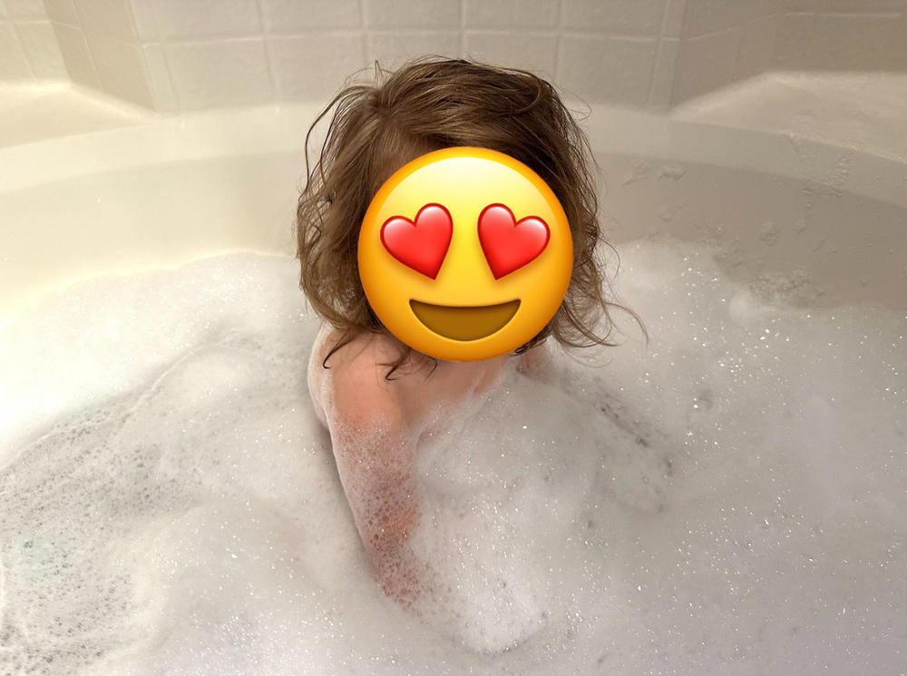 Baby Bubble Bath - Customer Photo From Jeni Heinz