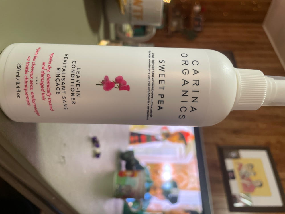 Sweet Pea Leave-In Conditioner - Customer Photo From Alex Yellow Eagle
