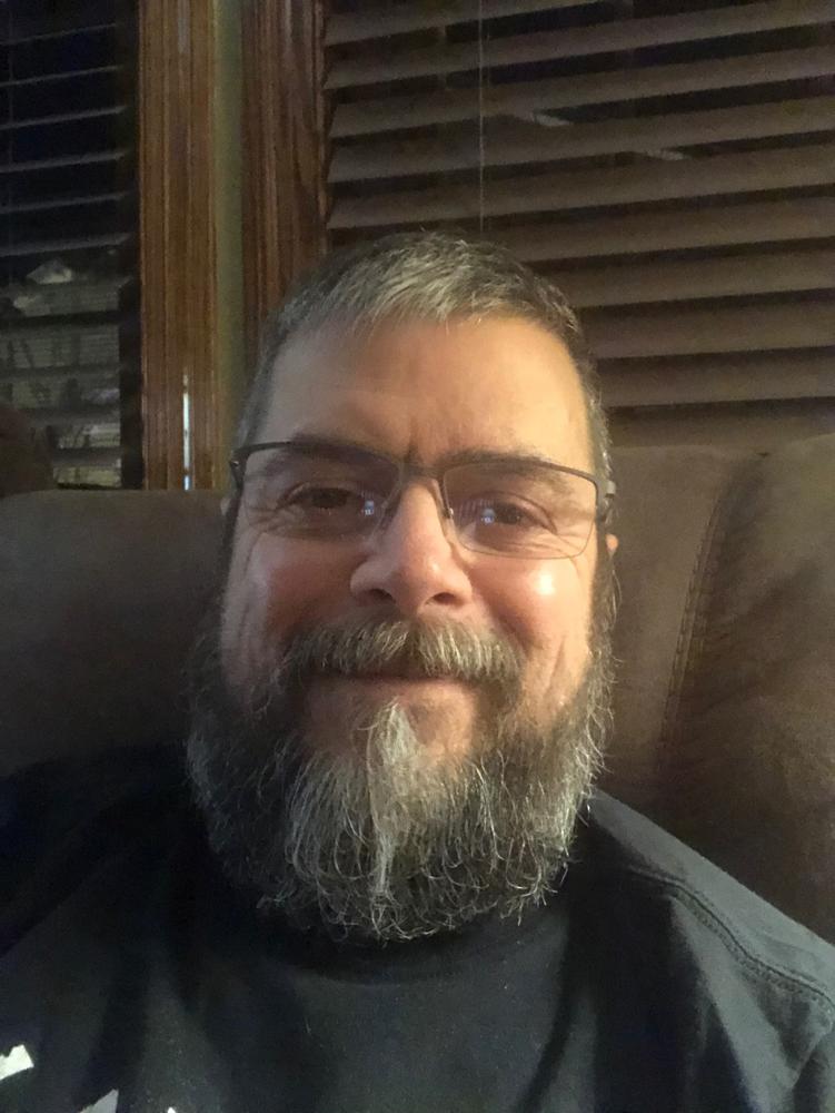 Natural Sandalwood Beard Comb - Customer Photo From Lochland J.