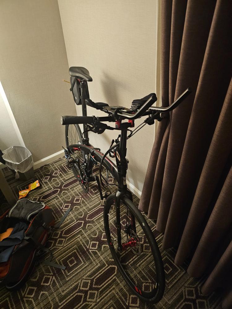 Quick-Release Clip-on Aerobars - Customer Photo From David Gorman
