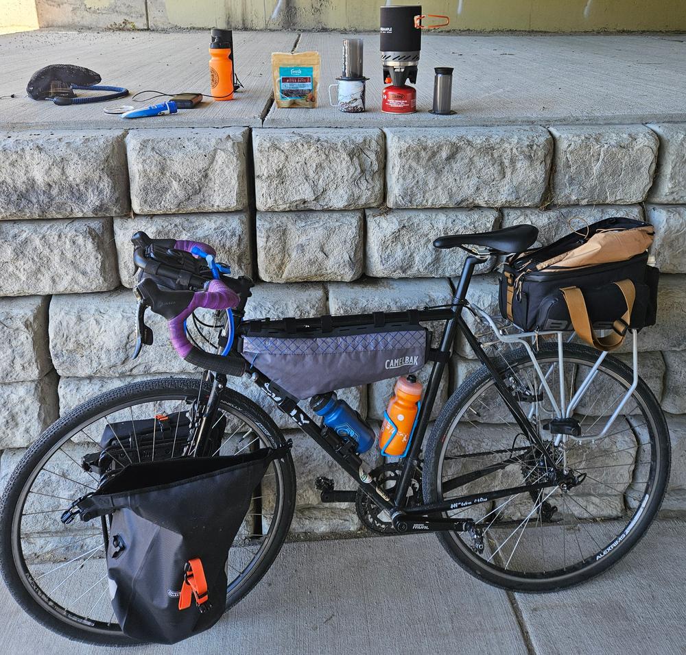 Kitchen Sink Handlebar Bag - Customer Photo From Ben S.