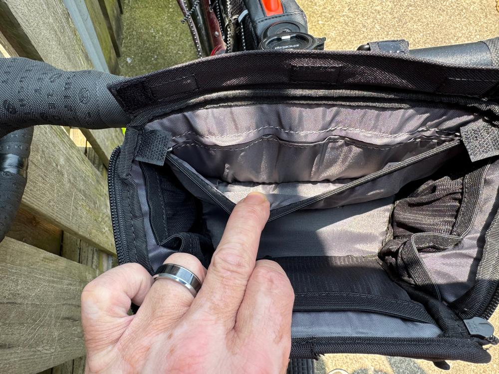 Top Shelf Handlebar Bag - Customer Photo From Richard Baldwin 