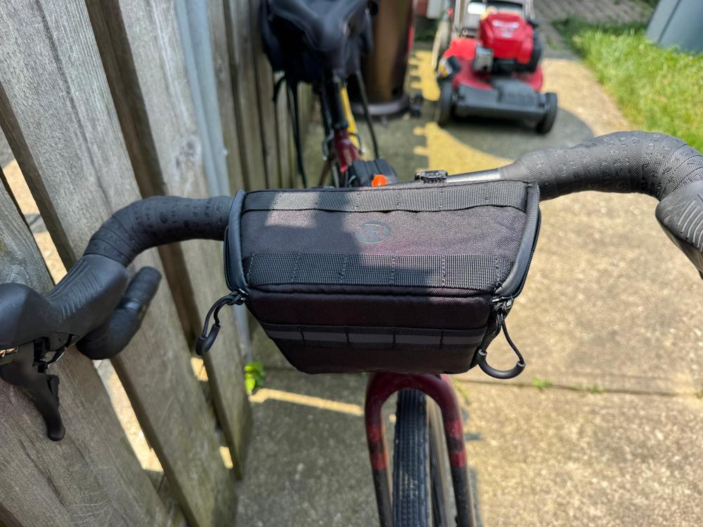 Top Shelf Handlebar Bag - Customer Photo From Richard Baldwin 