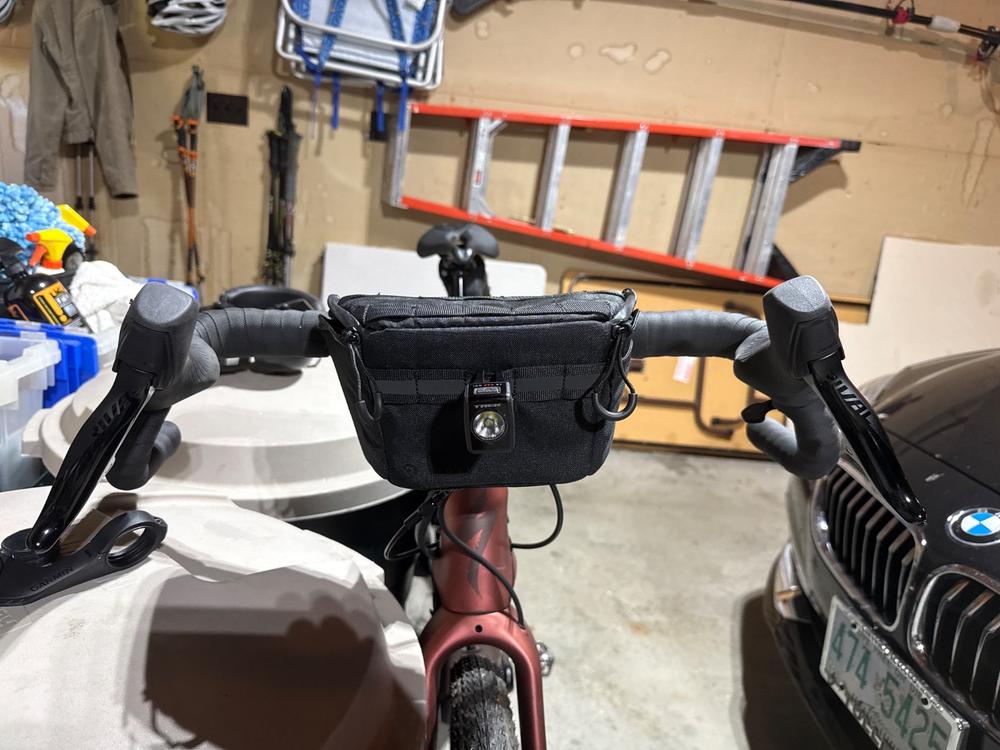 Top Shelf Handlebar Bag - Customer Photo From William Price