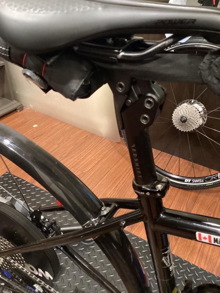 ShockStop PRO Endurance Suspension Seatpost - Customer Photo From Mike Cote