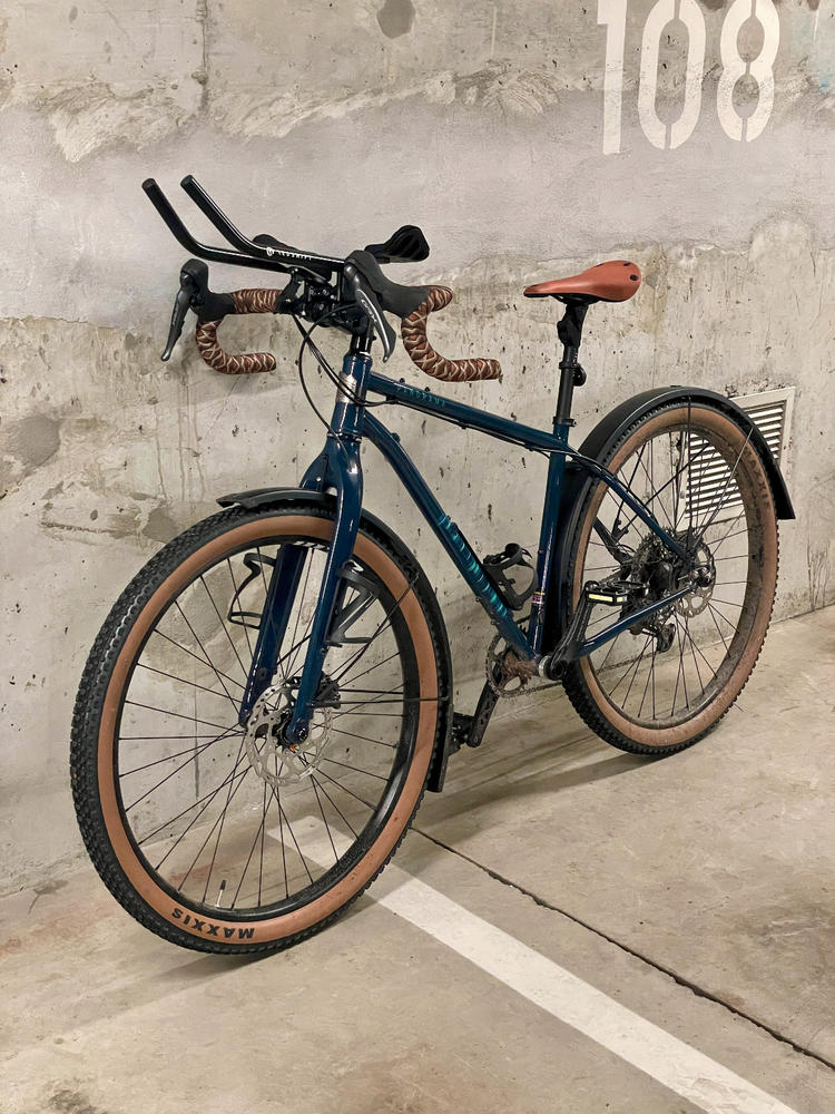 Low Flare Kitchen Sink Gravel Handlebar System - Customer Photo From James Stevenson