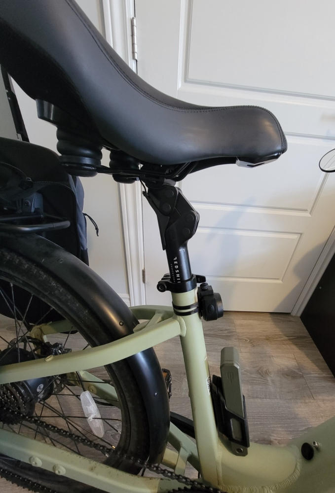 ShockStop City Suspension Seatpost - Customer Photo From Mackenzie Bodnar