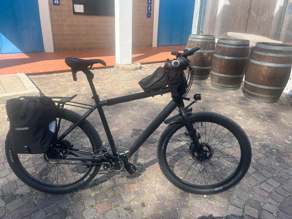 Top Shelf Flat Handlebar - Customer Photo From Ivan Tomamichel