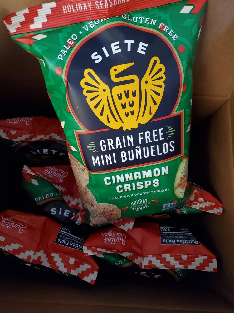 5 oz Buñuelos Cinnamon Crisps - 6 pack - Customer Photo From Anonymous