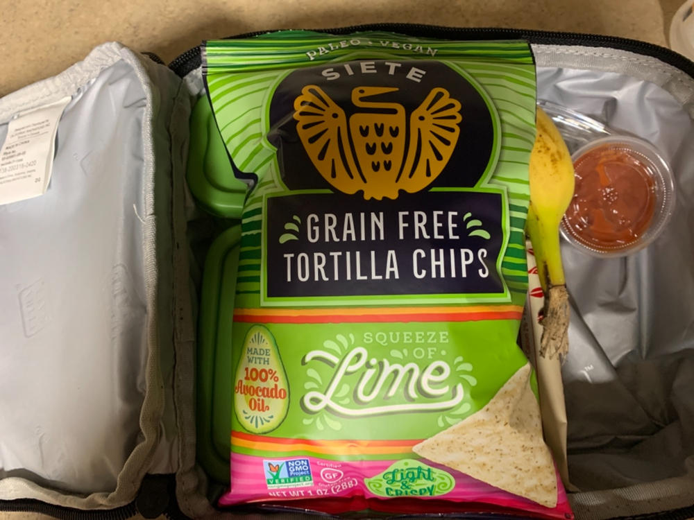 Lime Grain Free Tortilla Chips 1 oz - 24 bags - Customer Photo From Megan Horton