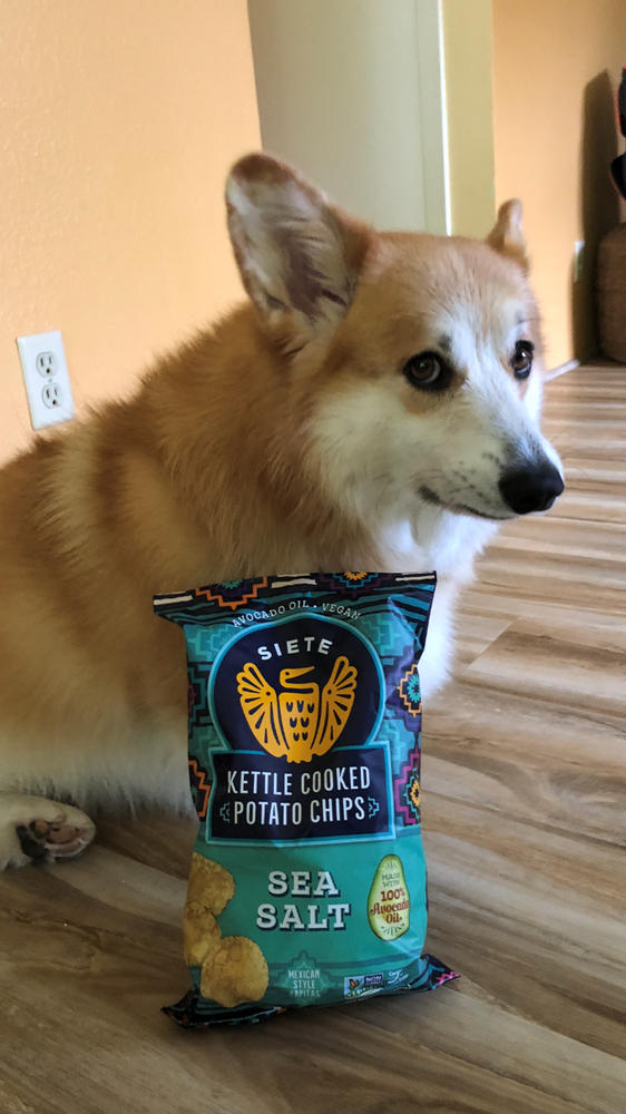 Sea Salt Kettle Cooked Potato Chips - 6 bags - Customer Photo From Leanne Hachey