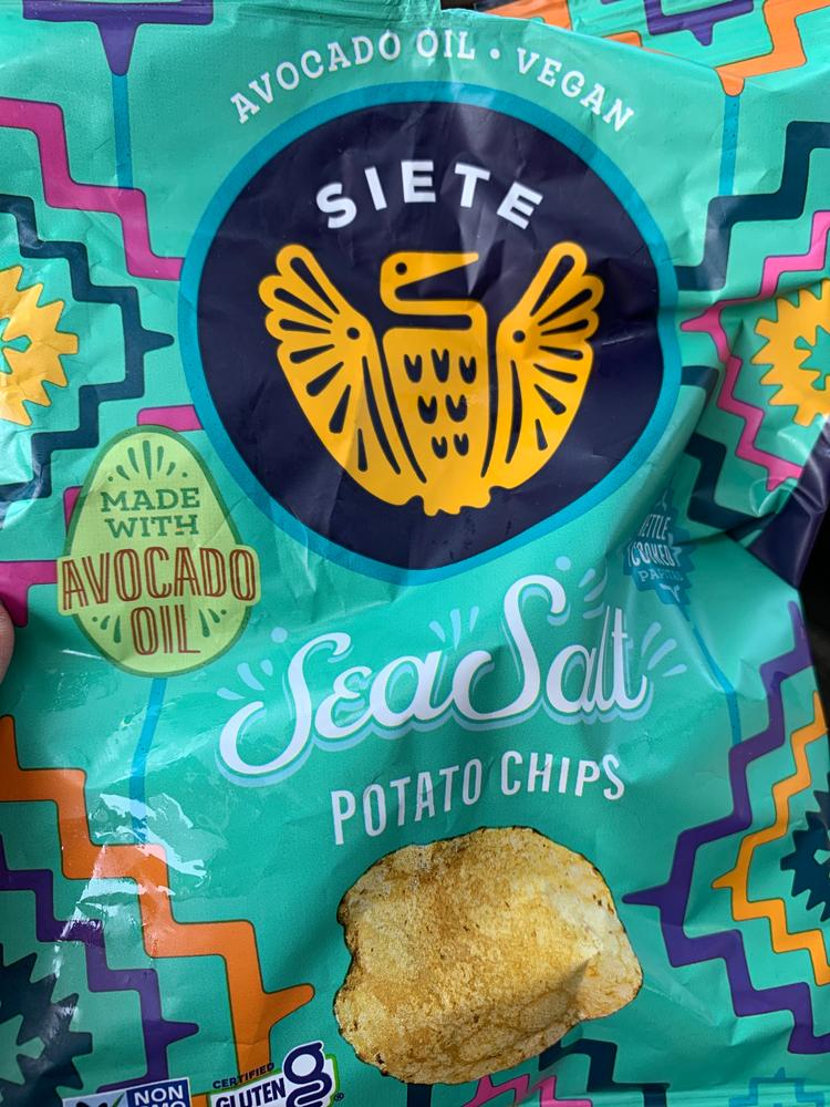 Sea Salt Kettle Cooked Potato Chips 1.5 oz - 24 bags - Customer Photo From Sue