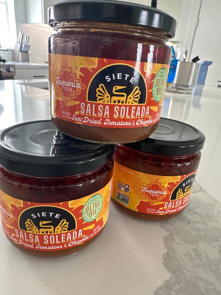 Salsa Soleada 4 jars - Customer Photo From Cody