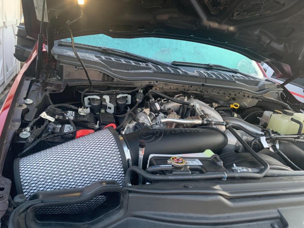 Open Air Intake for 2020-2024 Ford Powerstroke 6.7L - Customer Photo From Robert Wilson