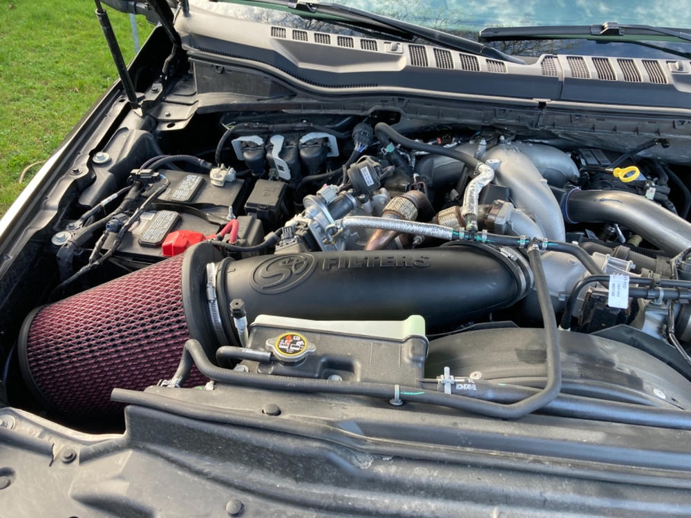 Open Air Intake for 2020-2024 Ford Powerstroke 6.7L - Customer Photo From Paul Craft