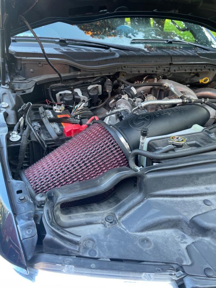 Open Air Intake for 2020-2024 Ford Powerstroke 6.7L - Customer Photo From Ron Smith