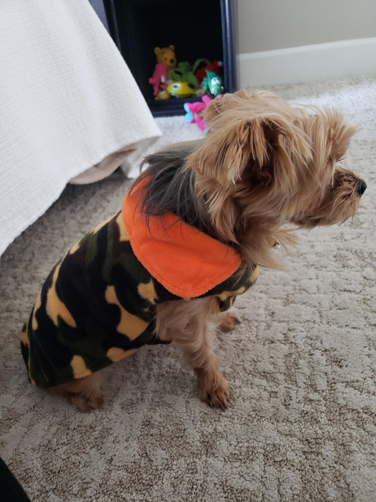 Klippo Camouflage Dog Vest with Ultra Soft Lining - Customer Photo From Anonymous