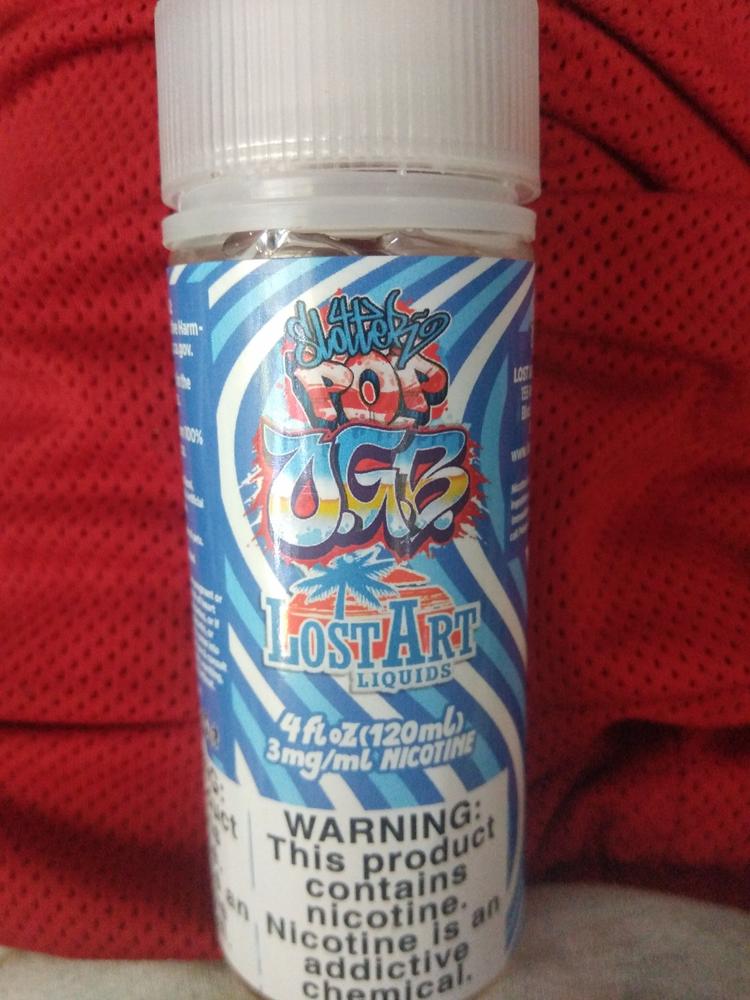 Slotter Pops O.G.B By Lost Art Liquids 120ml - Customer Photo From Colby Fisher