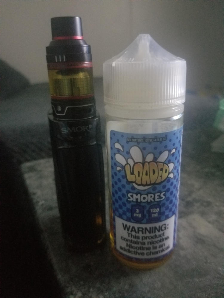 Smores EJuice By Loaded E-Liquid 120ml - Customer Photo From Matthew Becker