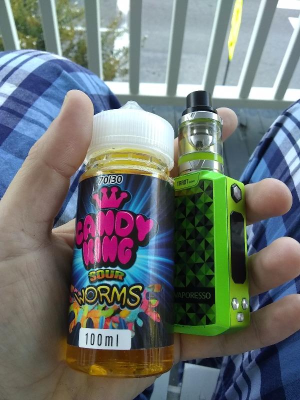 Worms E-Juice By Candy King E-Liquid 100ml - Customer Photo From Anonymous