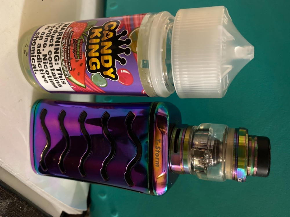 Strawberry Watermelon Bubblegum By Candy King E-Liquid 100ml - Customer Photo From Anonymous
