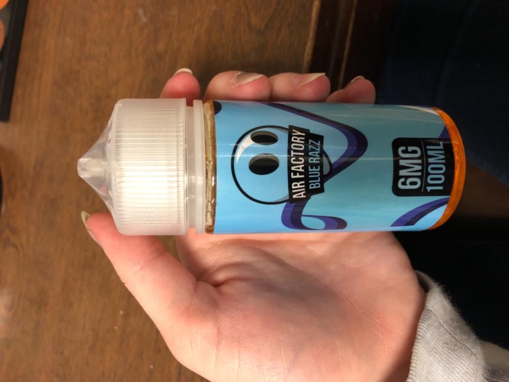 Blue Razz By Air Factory E-Liquid 60ml - Customer Photo From Anonymous