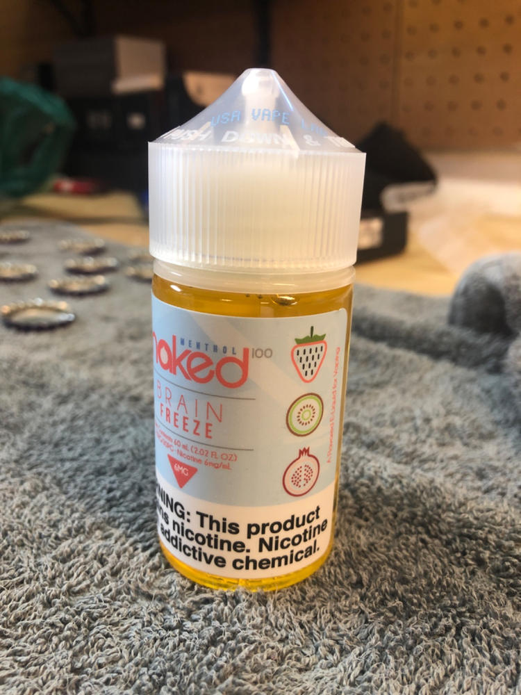 Strawberry Pom By Naked 100 Menthol E-Liquids 60ml - Customer Photo From Shawn Sweeney