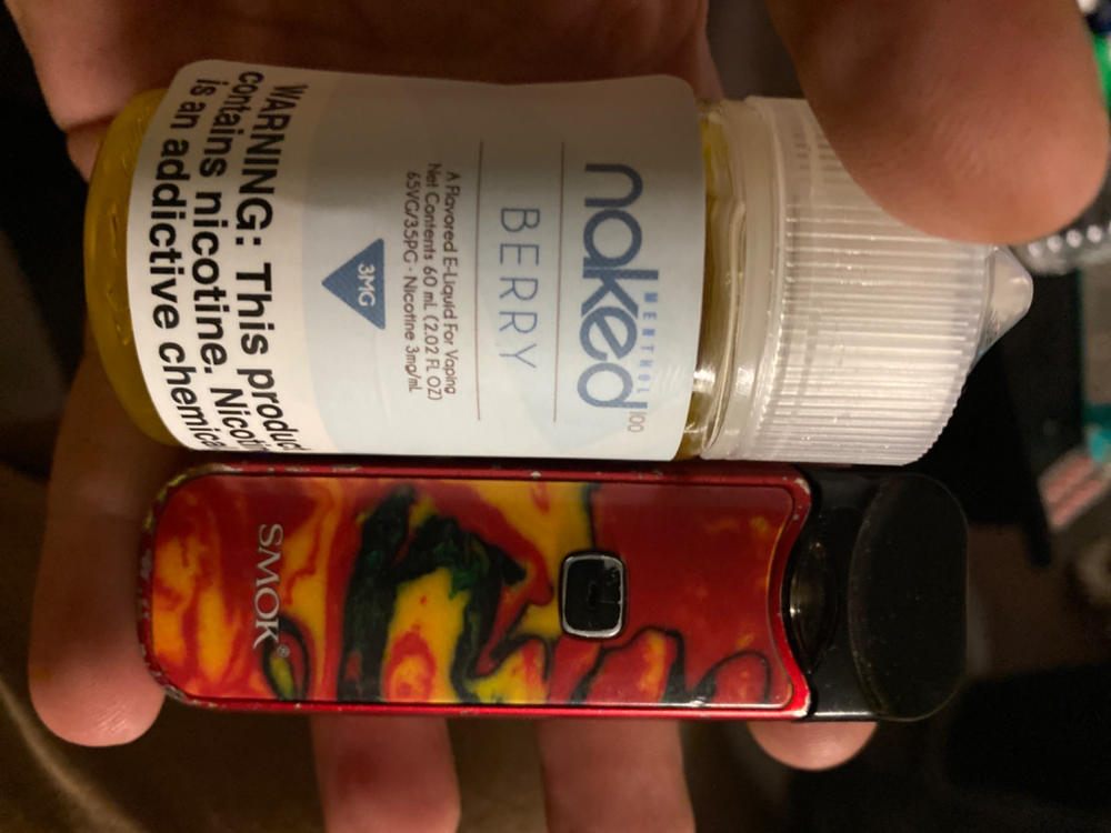 Berry By Naked 100 Menthol E-Liquids 60ml - Customer Photo From Anonymous