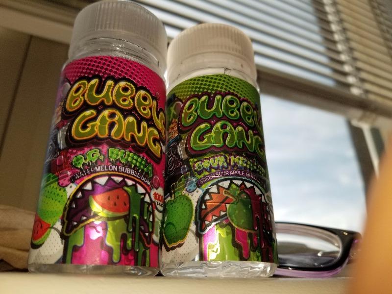 Sour Menace Gum By Bubble Gang E-Liquid 100ml - Customer Photo From Zachary T.