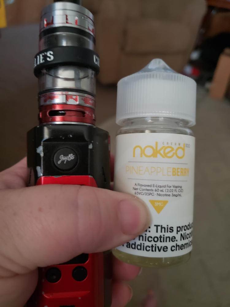 Pineapple Berry By Naked 100 Cream E-Liquids 60ml - Customer Photo From Anonymous