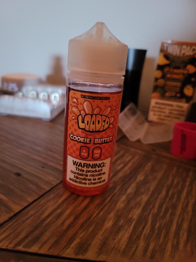 Cookie Butter By Loaded E-Liquid 120ml - Customer Photo From Joshua Asbury