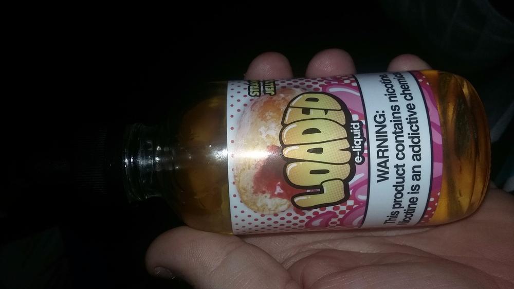 Strawberry Jelly Donut By Loaded E-Liquid 120ml - Customer Photo From Danielle M.