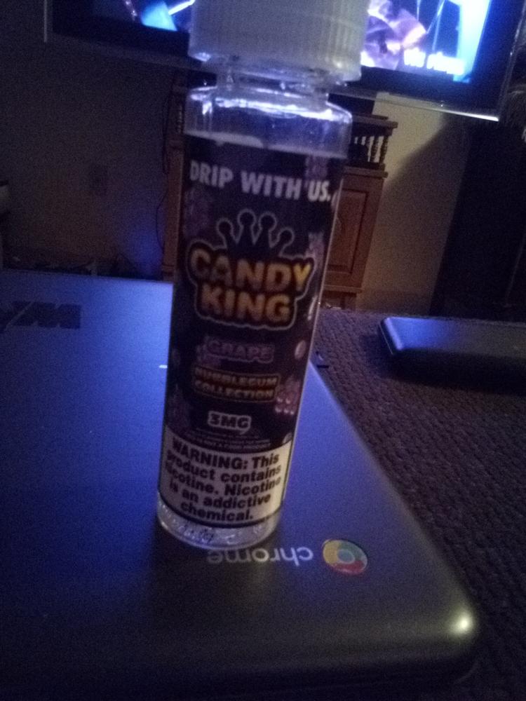 Grape By Candy King Bubblegum Collection 120ml - Customer Photo From Anonymous