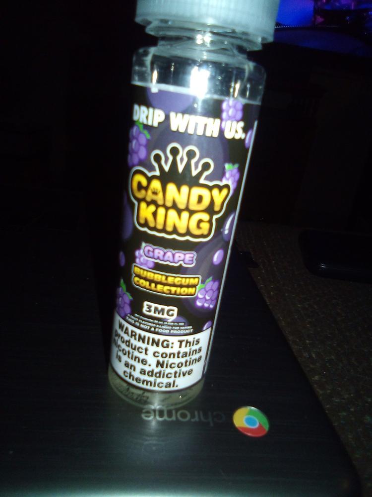Grape By Candy King Bubblegum Collection 120ml - Customer Photo From Anonymous
