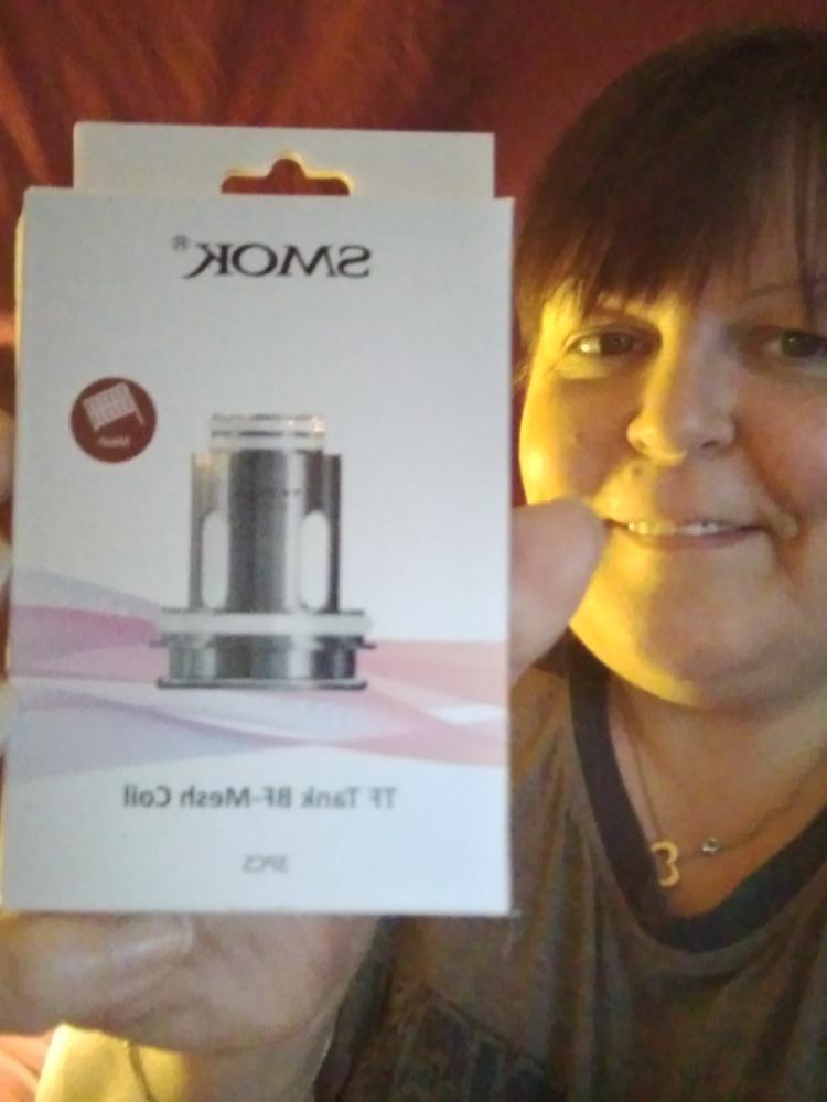 SMOK TF Tank BF-Mesh Replacement Coils (3 Pack) - Customer Photo From Rachel Feathers