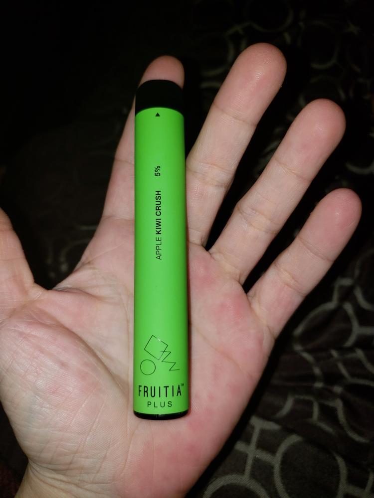 Flavor #8 Fruitia Plus Disposable 1500 PUFFS - Customer Photo From Anonymous