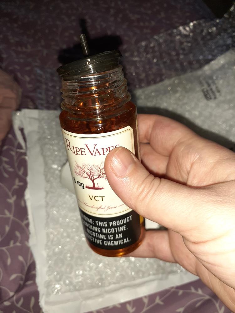 VCT By Ripe Vapes E-Liquid 120ml - Customer Photo From Misty Lail