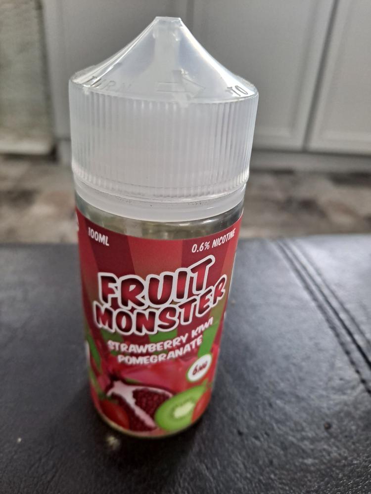 Strawberry Kiwi Pomegranate By Fruit Monster Liquids 100ml - 6 MG - Customer Photo From Anonymous