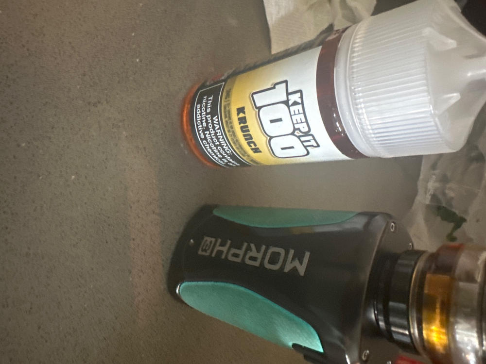 Krunch By Keep It 100 E-Liquid - FTC - 3 MG - Customer Photo From Shauna Lomas