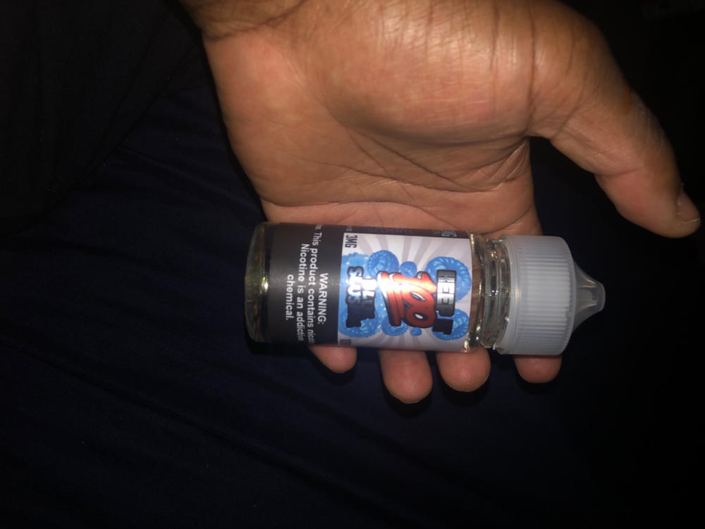 Blue By Keep It 100 E-Liquid - 6 MG - Customer Photo From Anonymous