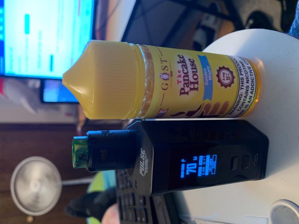 Golden Maple By The Pancake House 100ml - Customer Photo From Jared N.